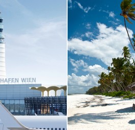 Auf diesen Routen gibt es keine direkte Flugverbindung, aber Skyscanner stellt große Nachfrage von potenziellen Reisenden fest:
Wien - Sansibar.