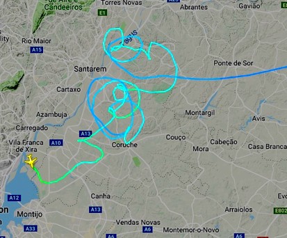 Die 2:07 Stunden Irrflug der Embraer E190