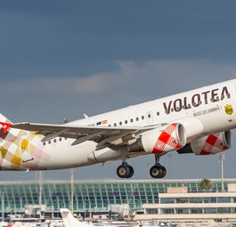 Airbus A319 von Volotea: Die Airline leidet unter den explodierten Treibstoffpreisen.
