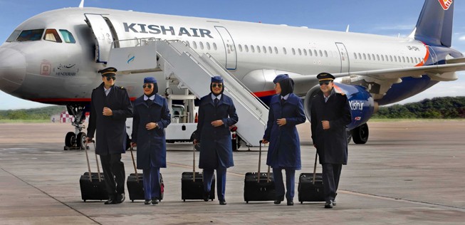 Airbus A321 von Kish Airlines: Die Flotte soll bald auch Boeing beinhalten.