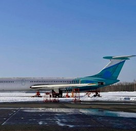 Iljuschin Il-62 von Rada Airlines: Das Flugzeug soll bald wieder abheben.