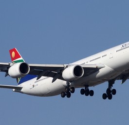 Airbus A340-600 von South African Airways: Die Fluglinie existiert seit 1934.