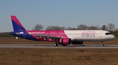 wizz air airbus a321 xlr g wlra