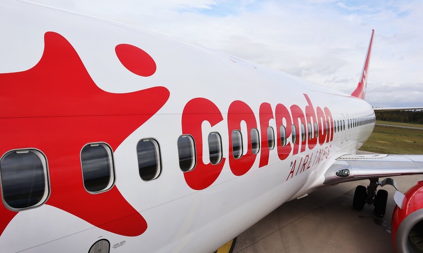 Flugzeug von Corendon: Eines erhält bald ein neues Design.