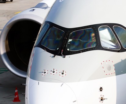 Hier herrschte Verwirrung: Cockpit eines Qatar Airways Airbus A350