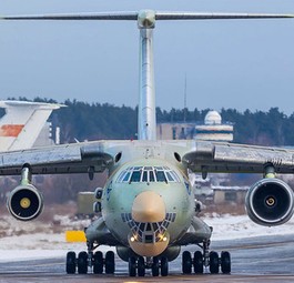Ilyushin Il-76 des Gromov Flight Research Institute: Testet auch das PD-8.