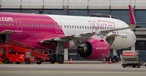 Flugzeug von Wizz Air: Auszeichnung für besonders kurze Turnaround-Zeiten.