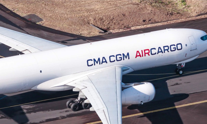 Airbus A330 F von CMA CGM Air Cargo: Wenig ausgelastet.