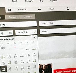 Der Ablauf der Buchungen wird bei allen Konzernairlines gleich sein. Neu sehen Kunden etwa schon bei der Eingabe des Datums die Preise.