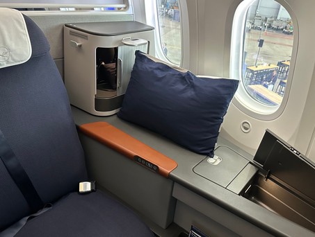 Die Allegris-Kabine der Boeing 787 von Lufhansa