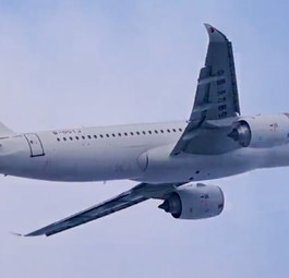 Comac C919: Noch ohne Passagiere unterwegs.
