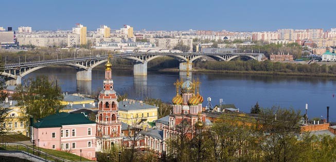 Nischni Nowgorod: Aufstrebende Stadt in Russland.