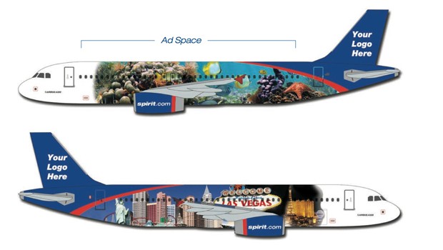 Wer aufs Ganze gehen will, kleidet gleich das ganze Flugzeug ein.