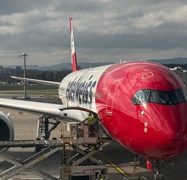 Airbus A350 von Edelweiss: Jetzt unterwegs.