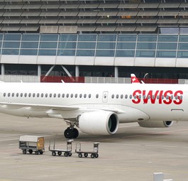Airbus A220 von Swiss: Flieg von Sylt nach Hamburg.
