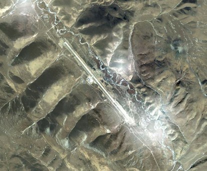 Flughafen ohne Anschluss.