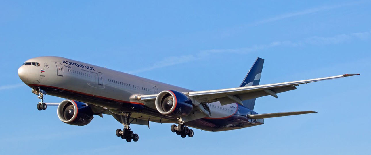 Boeing 777 von Aeroflot: Russischer Deal in Irland.