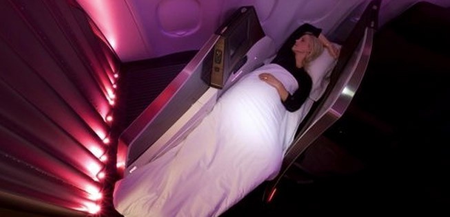 Alle Sessel lassen sich in ein vollflaches Bett verwandeln.