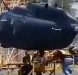 Was ist, wenn ein Hubschrauber keine Kufen hat?
