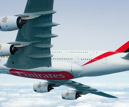 Airbus A380 von Emirates: Bisher First, Business und Economy Class.