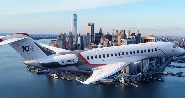 Die neueste Generation: Die Falcon 10X.