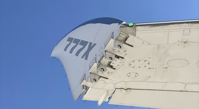 boeing 777x wingtip
