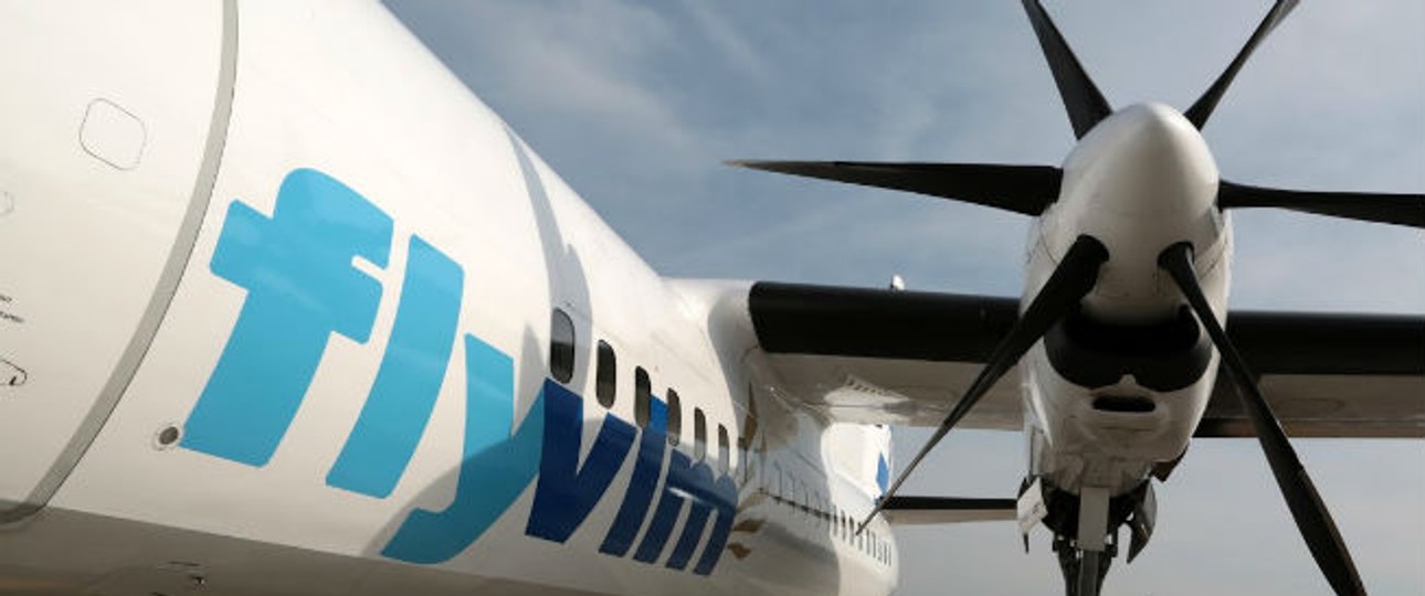 Flieger von VLM: Die Airline steckt in finanziellen Problemen.