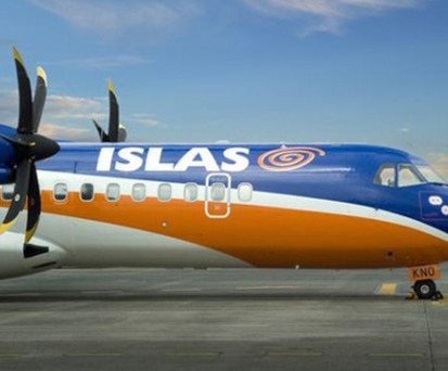 ATR 72 von Islas Airways: Angespannte Liquidität.