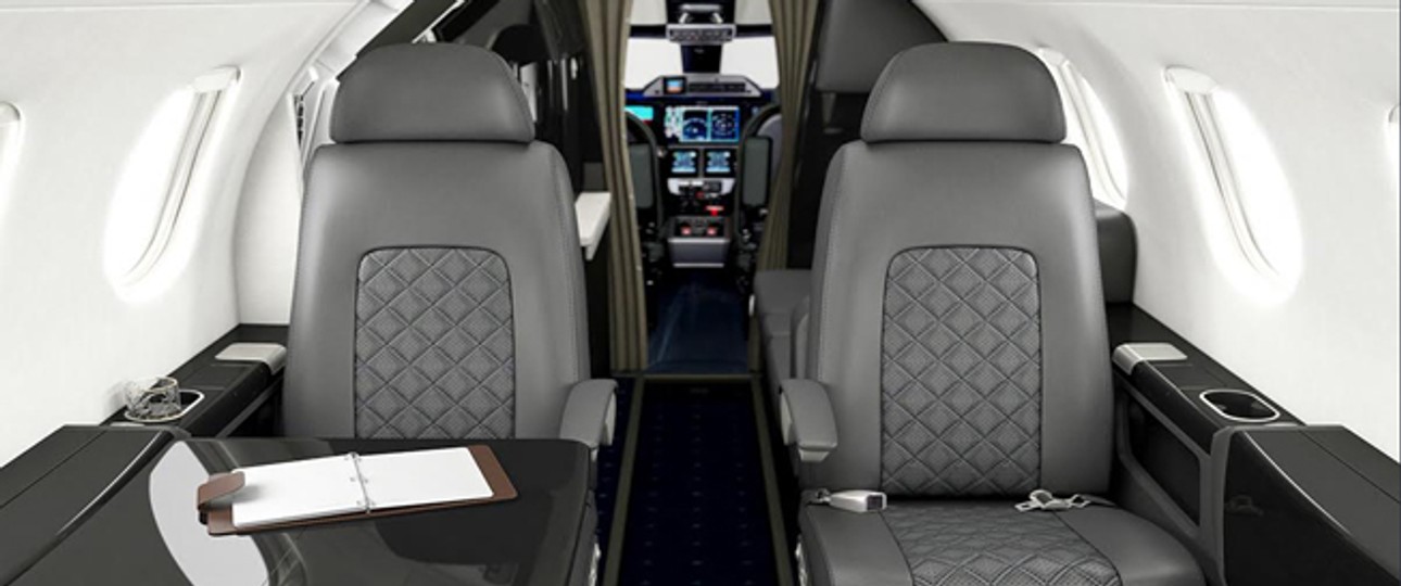 Kabine von Surf Air: Die Fluggesellschaft kommt nach Europa.