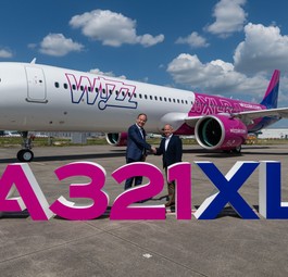 wizz air first airbus a321 xlr