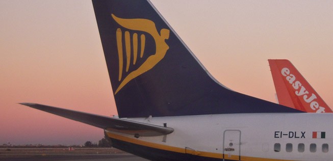 Ryanair und Easyjet: Blicken zuversichtlich in die Zukunft.