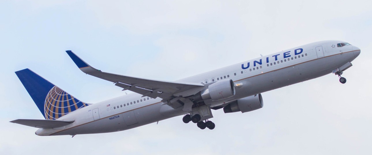 Boeing 767 von United: In einem der Jets soll ein Verbrechen geschehen sein.