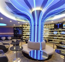 Im Skytrax-Ranking der besten Business-Class-Lounges schafft es die taiwanische EVA Air mit ihrer Lounge «The Infinity» in Taipeh auf Platz 10.