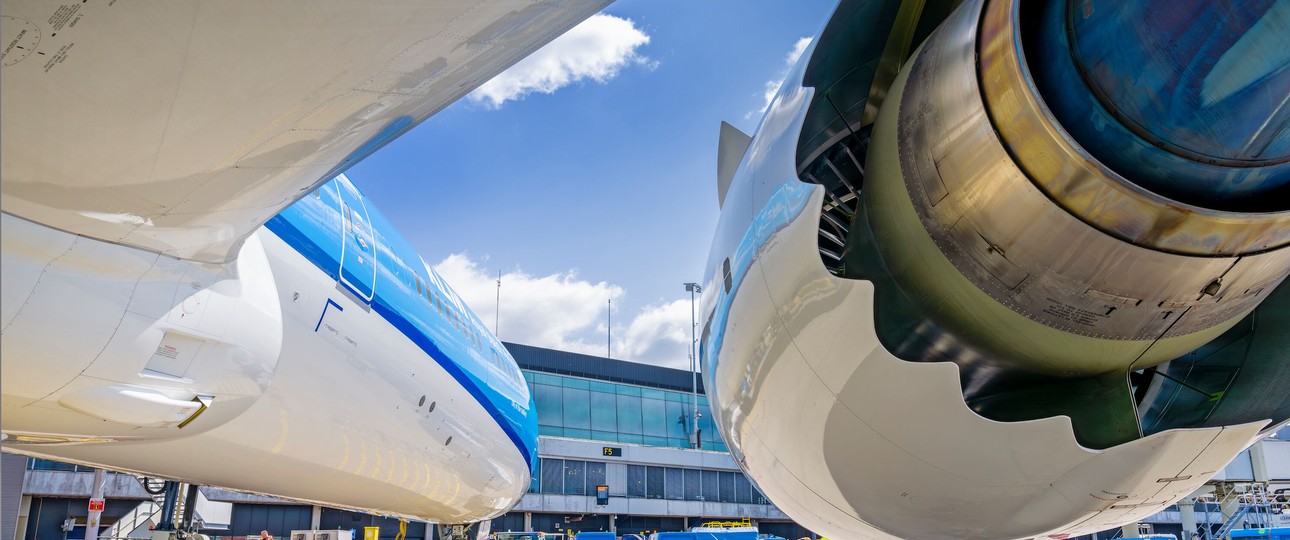 Boeing 787 von KLM: Langer Flug ins Nirgendwo.