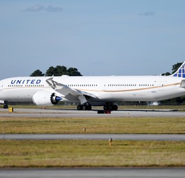 Die erste Boeing 787-10 von United: Ab Januar regulär unterwegs.