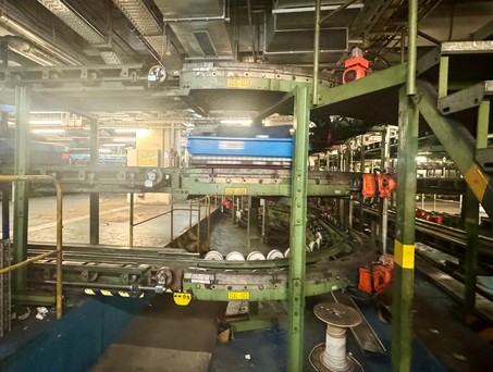 Ein Blick ins Gepäcksystem des Flughafens Frankfurt: 300 Menschen kümmern sich um die Instandhaltung.