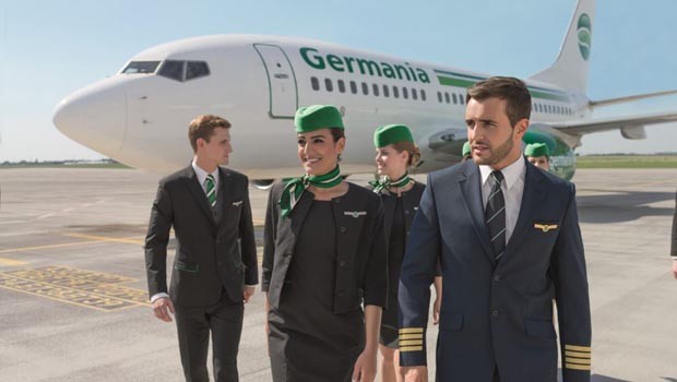 Der zweite A319 wird in den klassischen Germania-Farben fliegen (hier ein Bild einer Maschine der deutschen Germania).