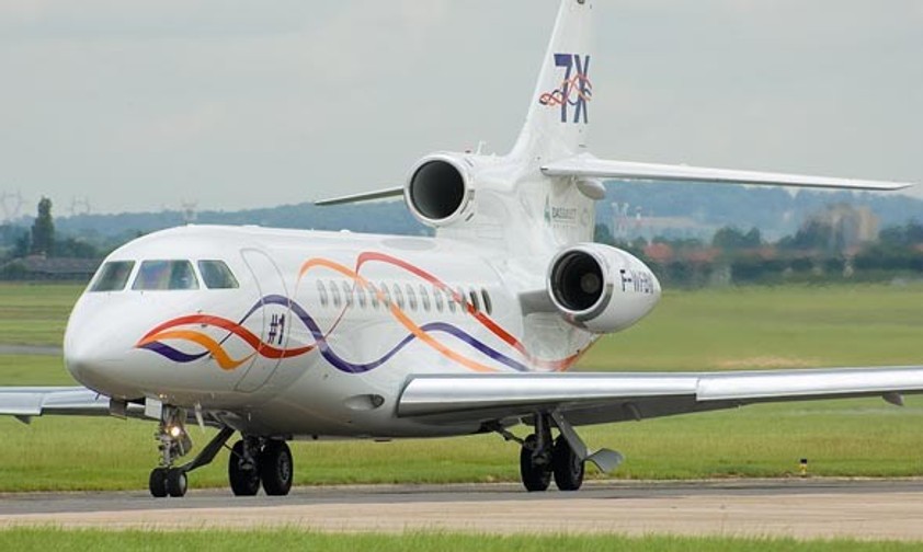 Falcon 7X: Taylor Swift besitzt derzeit eine Falcon 7X.