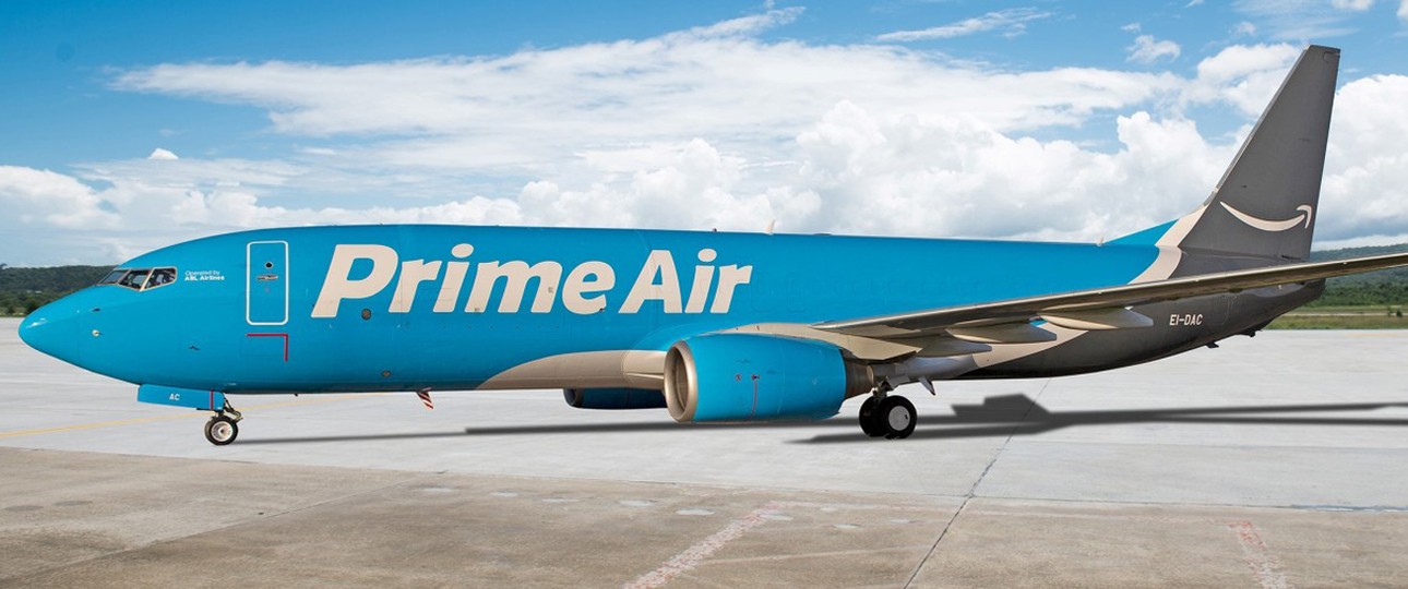 Boeing 737 von Amazon Air: In Leipzig stationiert.