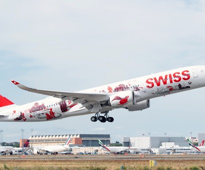 swiss airbus a350 900