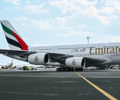 Airbus A380 mit Kennzeichen A6-EDA: Ab zur Schrottpresse.
