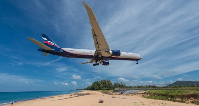 Boeing 777 von Aeroflot: China wird bei Rusinnen und Russen immer beliebter.