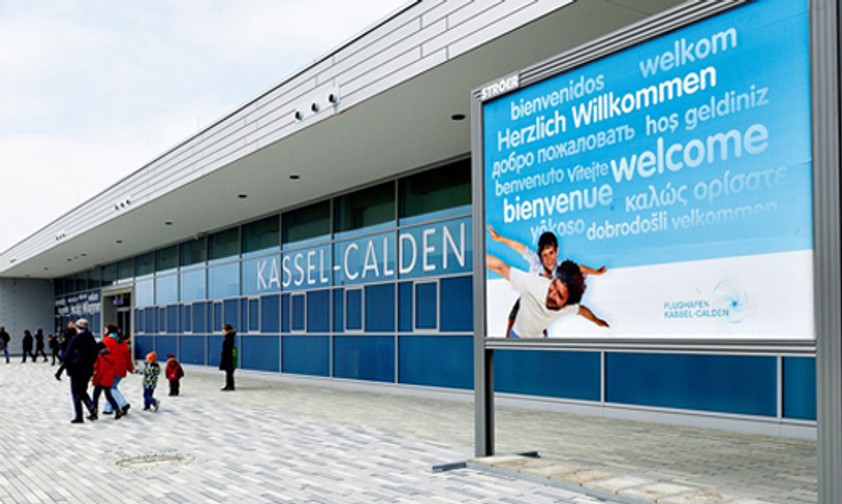 Kassel Airport: Bald wird es sehr ruhig.