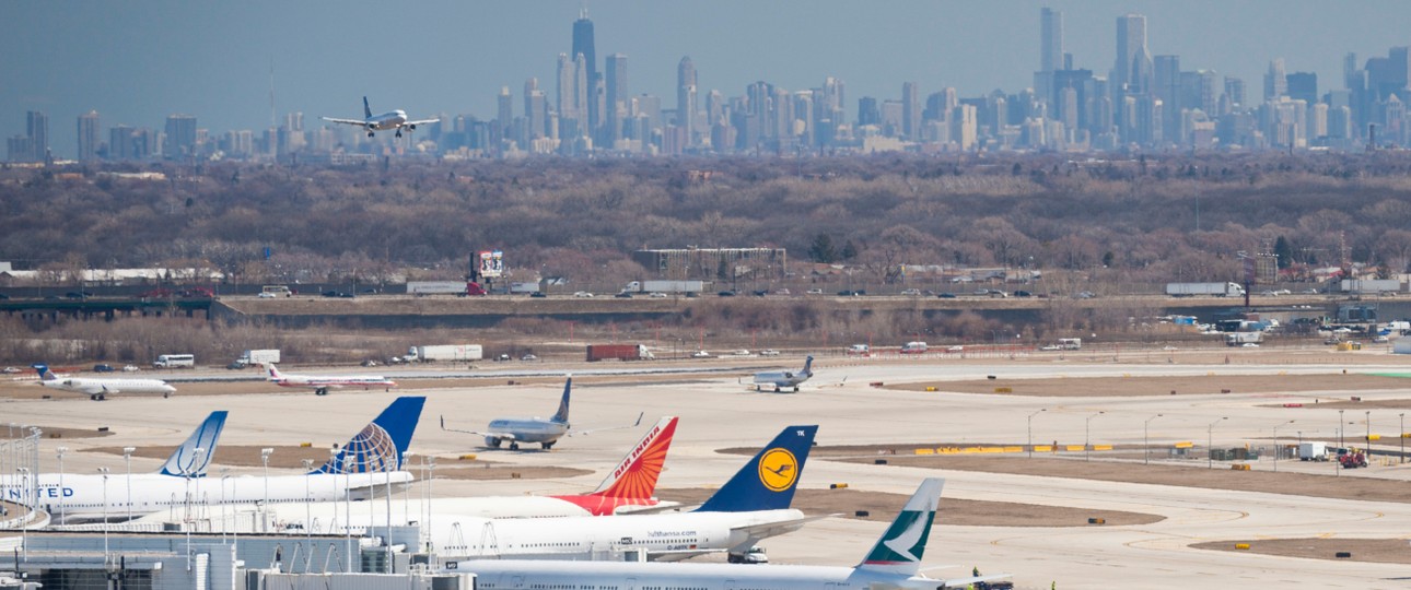 Platz 7: Der Chicago O'Hare International Airport mit 17.800. (2019: Platz 9; 2020: Platz 8)