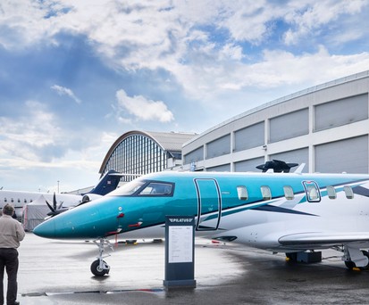 Erstmals an der AERO der spektakuläre Business Aviation Dome im Static Display