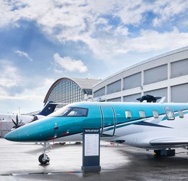 Erstmals an der AERO der spektakuläre Business Aviation Dome im Static Display