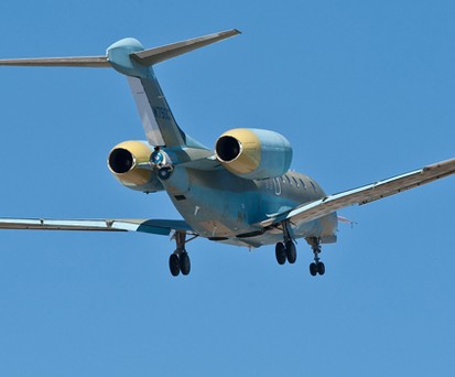 Der erste Testflug am 17. Januar: Erfolgreich abgeschlossen.