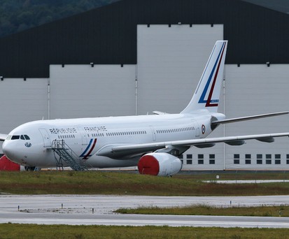 Airbus A330 der Republik Frankreich.