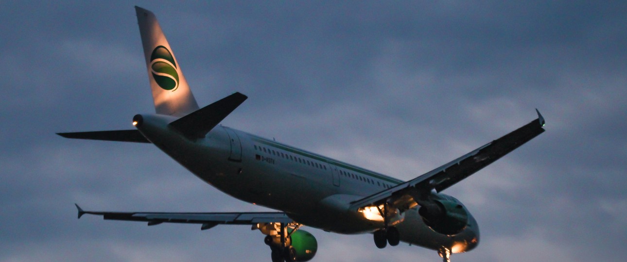 Airbus A321 von Germania: Die Airline braucht Geld.