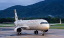Airbus A321 von Etihad: Die Airline zieht den Start nach Luxemburg vor.